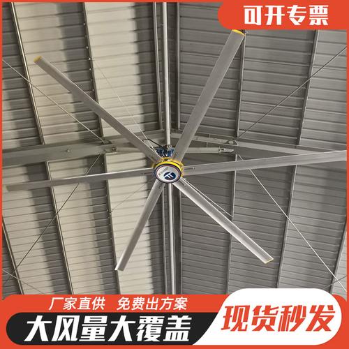 工厂大型永磁工业吊扇厂房仓库车间大功率风扇篮球馆用大风力电扇